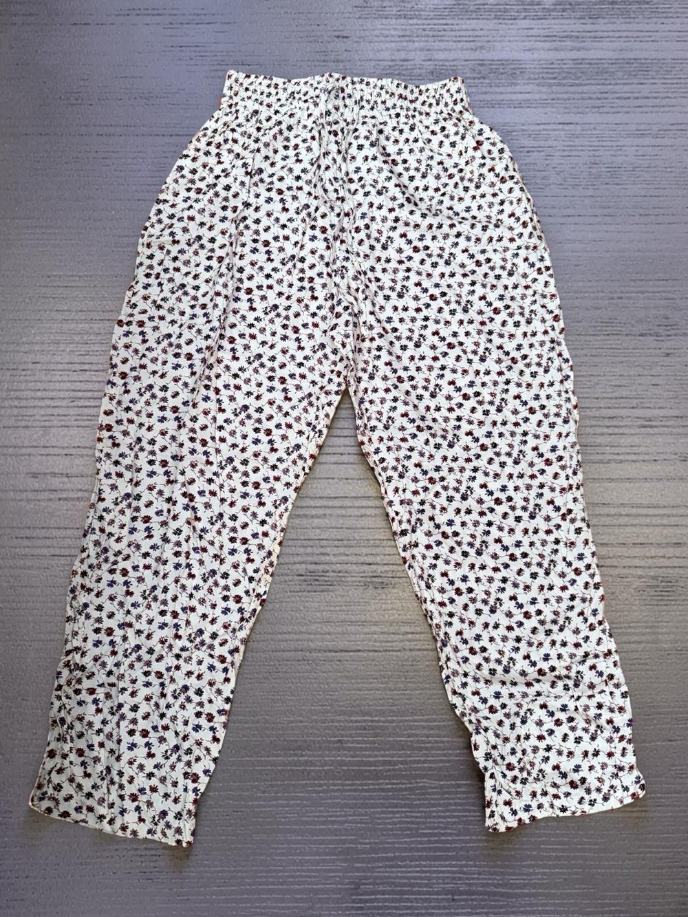 Deadstock Vintage 1980s 1990s Rayon Palazzo Pants